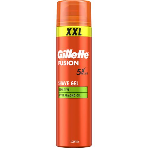 Gillette Fusion 5 Sensitive gel na holen 240 ml